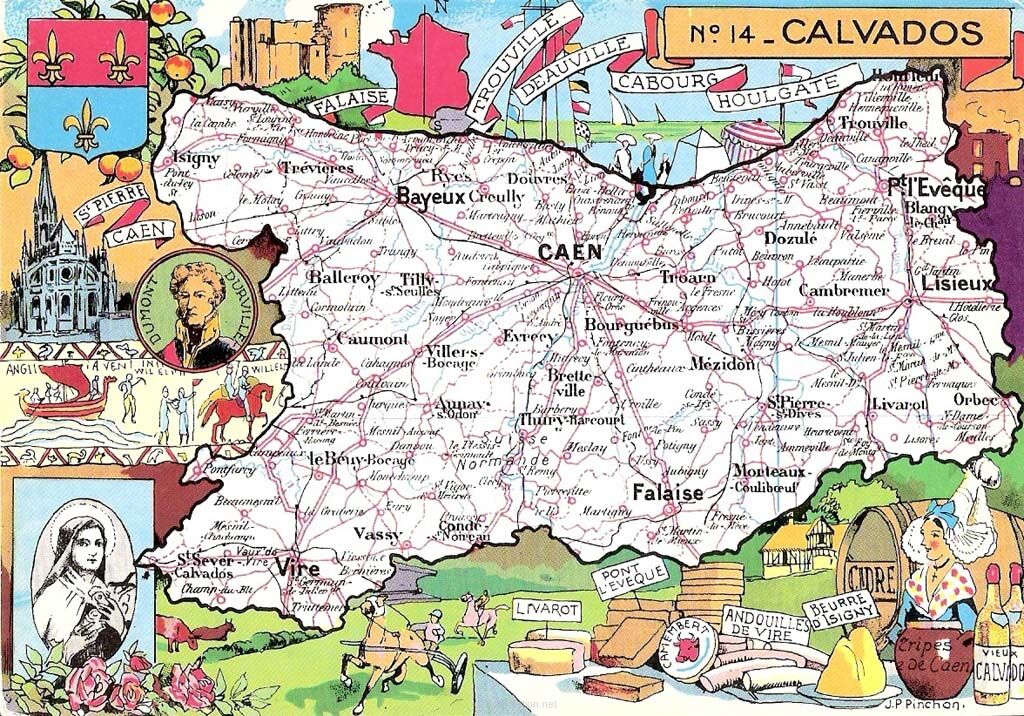Carte ancienne de l'Aveyron