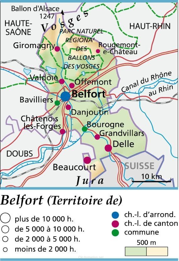 89 Yonne Carte de partement